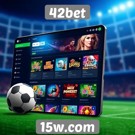 Interface e experiência do usuário no 42bet
